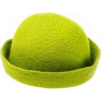 Lahtiset Klobouk do sauny z ovčí vlny Lahtiset, limetkově zelený
