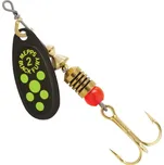 Mepps Black Fury - barva černá / zelené tečky vel. 2