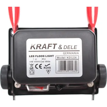 Žárovka KRAFT&DELE Přenosný LED halogen 20 W teplá/studená KD1228