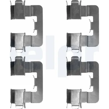 Přislušenství brzdového systému Sada příslušenství, obložení kotoučové brzdy DELPHI LX0539