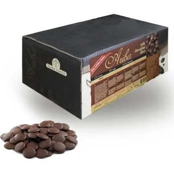 Tmavá - pravá cukrářská čokoláda Ariba 72%, 10 kg