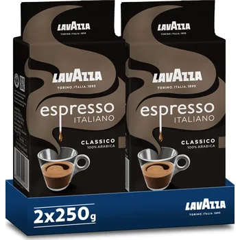 Káva Sada Mletá káva Lavazza Espresso Italiano Classico 2x250g