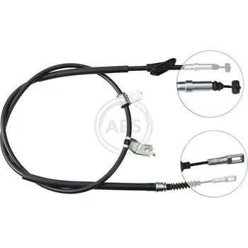 Lanko parkovací brzdy Tažné lanko, parkovací brzda A.B.S. K18968