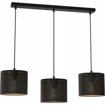 Závěsné stropní svítidlo 5253 Loft stínidlo černo-zlaté