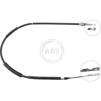 Lanko parkovací brzdy Tažné lanko, parkovací brzda A.B.S. K17027