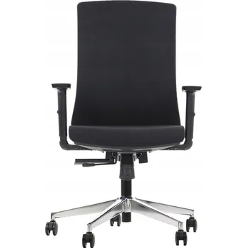 OTOČNÁ KANCELÁŘSKÁ ŽIDLE TONO ČERNÁ CHROMOVANÁ ZÁKLADNA