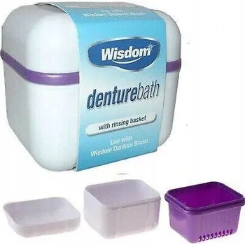 Péče o chrup Vanicka na čištění zubních protéz Wisdom SL1177ISC bílá