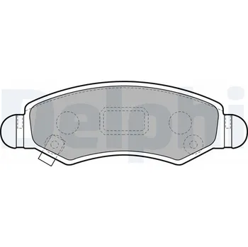 Brzdová destička Sada brzdových destiček, kotoučová brzda DELPHI LP1919