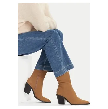 Dámská obuv Polokozačky JENNY CEO-HY23222S-1 Béžová 37