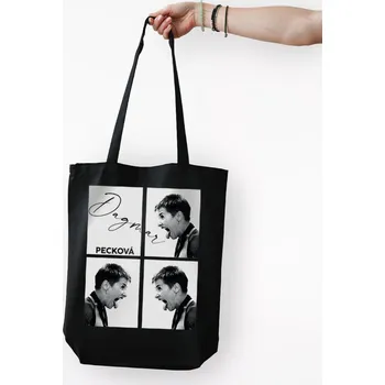 CityZen - PECKOVÁ Bavlněná taška černá Kvartet