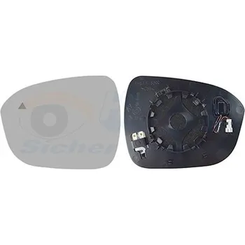 Auto zrcátko Sklo do zrcátka, vnější zrcátko VAN WEZEL 3376835