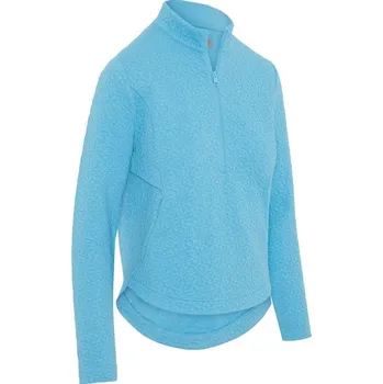 Dámská mikina Callaway W mikina Quilted Knit - modrá: Dámské XS