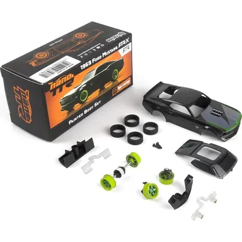 RC model auta HPI nano-TTR 1969 Ford Mustang RTR-X nalakovaná karoserie