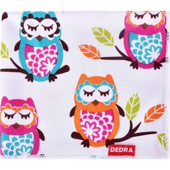 Utěrka PRAKTIK | Lešticí utěrka z mikrovlákna | univerzální | se spícími sovičkami Dedra