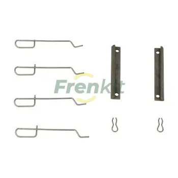 Přislušenství brzdového systému Sada příslušenství, obložení kotoučové brzdy FRENKIT 900992