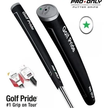 Grip na golfovou hůl Grip GP putter Pro Only Green Star 88 (58r)