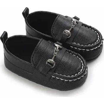 Dívčí baleríny Nízké dětské slip-on boty na ven i domů Velikost: 0-6M, Barva (Varianta): J-08 Black