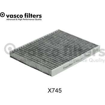 Kabinový filtr Filtr vzduchu v interiéru DAVID VASCO X745