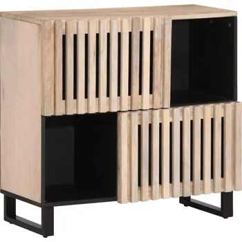 Příborník do zásuvky zahrada-XL Příborník 80 x 34 x 75 cm masivní mangovníkové dřevo 377572