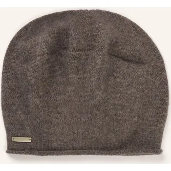 Čepice Seeberger Dámská Kašmírová Čepice Baske, černošedá, one size