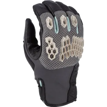 Moto rukavice KLIM Rukavice Baja S4 Černá XL