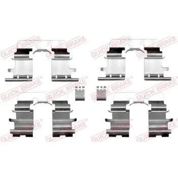 Přislušenství brzdového systému Sada příslušenství, obložení kotoučové brzdy OJD Quick Brake 109-1290