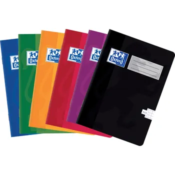 Sešit Oxford Notebooks Školní sešit A4 465 60 listů čtverečkovaný mix barev