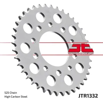 Řetězová sada pro motocykl JT rozeta 4350 42 HONDA CB400, TRIUMPH 800 AMERICA,SPEEDMASTER 03-06, 865 AMERICA 07-15 (435042JT) (řetěz 525) barva stříbrná (JT rozeta 4350 42 HONDA CB400, TRIUMPH 800 AMERICA,SPEEDMASTER 03-06, 865 AMERICA 07-15 (435042JT) (řetěz 525) barva stříbrná)
