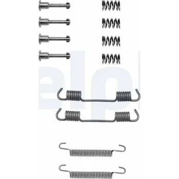 Brzdová čelist Sada příslušenství, parkovací brzdové čelisti DELPHI LY1194