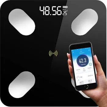 Osobní váha BLUETOOTH SMART Osobní Váha 25v1 do 180 KG Analytická Chytrá Skleněná