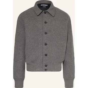 Jacquemus Pánská Bunda Le Bomber Feltro, šedá, 48