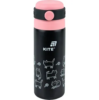 Termoska Termoska na nápoje Kite 0,5 l černá