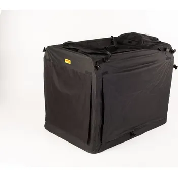 přepravka pro zvíře Přepravní boxy na míru, výroba na zakázku, černá délka-šířka-výška boxu: S 51x36x36cm až 59x41x41cm