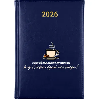 Kalendář Knižní kalendář 2026 A5 modrý