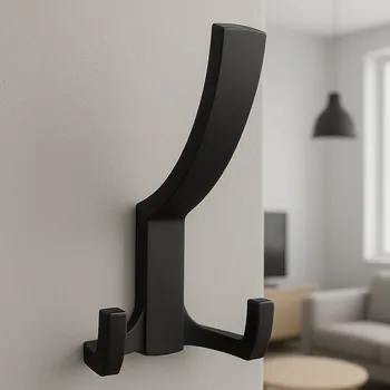 Věšák Interex design Věšák RODEO XL / Černý matný