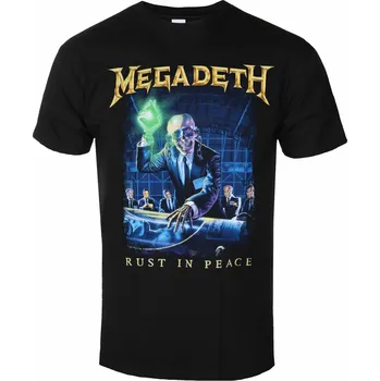 Pánské oblečení Tričko metal pánské Megadeth - Rust In Peace - ROCK OFF - MEGATS11MB - XXL