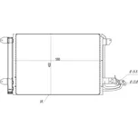 Kondenzátor klimatizace HART 606 472