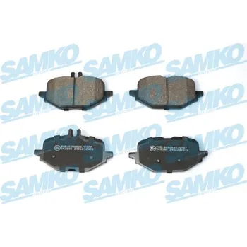Brzdová destička Sada brzdových destiček, kotoučová brzda SAMKO 5SP2370