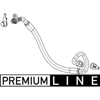 Vedení klimatizace Vysokotlaké vedení, klimatizace MAHLE AP 101 000P