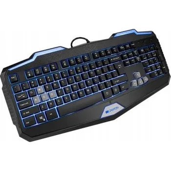 Klávesnice Podsvícená herní klávesnice CANYON