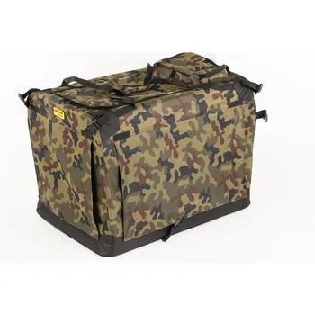 přepravka pro zvíře Přepravní boxy na míru, výroba na zakázku, kamufláž délka-šířka-výška boxu: S 51x36x36cm až 59x41x41cm