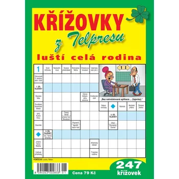 Kniha Křížovky z Telpresu luští celá rodina - 247 křížovek 2/2025
