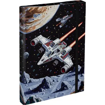 BAAGL Desky na školní sešity A4, Pixel Space