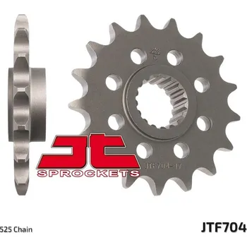 Řetězová sada pro motocykl JT řetězové kolo přední 2078 17 BMW F 650/700/800 GS (207817JT) (řetěz 525) (JT řetězové kolo přední 2078 17 BMW F 650/700/800 GS (207817JT) (řetěz 525))