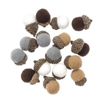 Set školních potřeb Żołędzie pluszowe 16szt multikolor mix