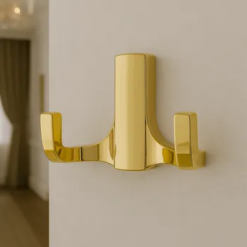 Věšák Interex design Věšák RODEO L / Zlatá lesklá