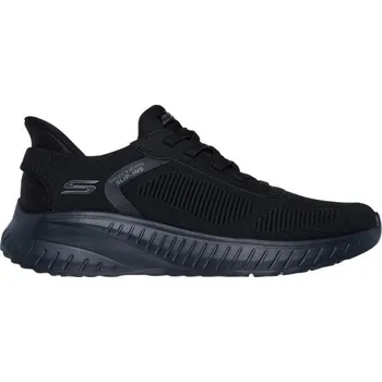 Pánské tenisky Pánská vycházková obuv Skechers BOBS SQUAD CHAOS - SOLID STEP 43 Černá