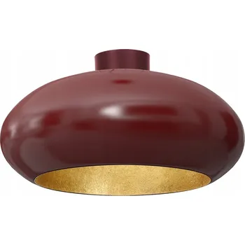 STROPNÍ STROPNÍ SVÍTIDLO LUMINEX COMPO 1686 BURGUNDOVÁ / ZLATÁ