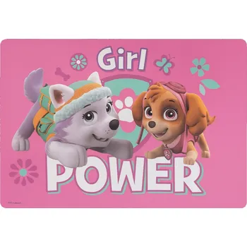 Obraz Dětská podložka na stůl Tlapková patrola Girl Power 42 x 29 cm Bez BPA