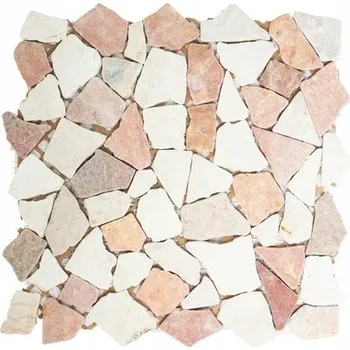 Obklad Kamenná mozaika, přírodní Kamień v béžové barvě